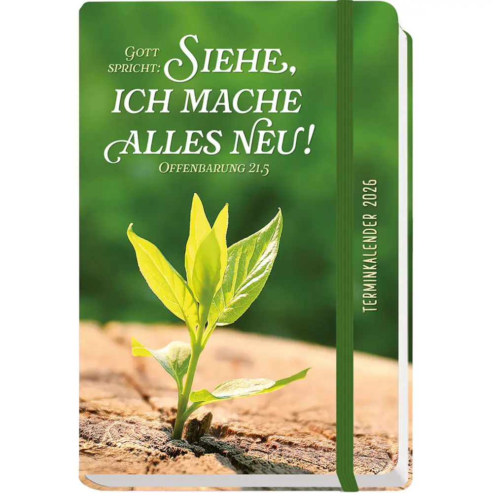 Cover: 9783754894163 | Jahreslosung 2026 | Maxi-Notice | Kalender | Mit Lesebändchen | 192 S.