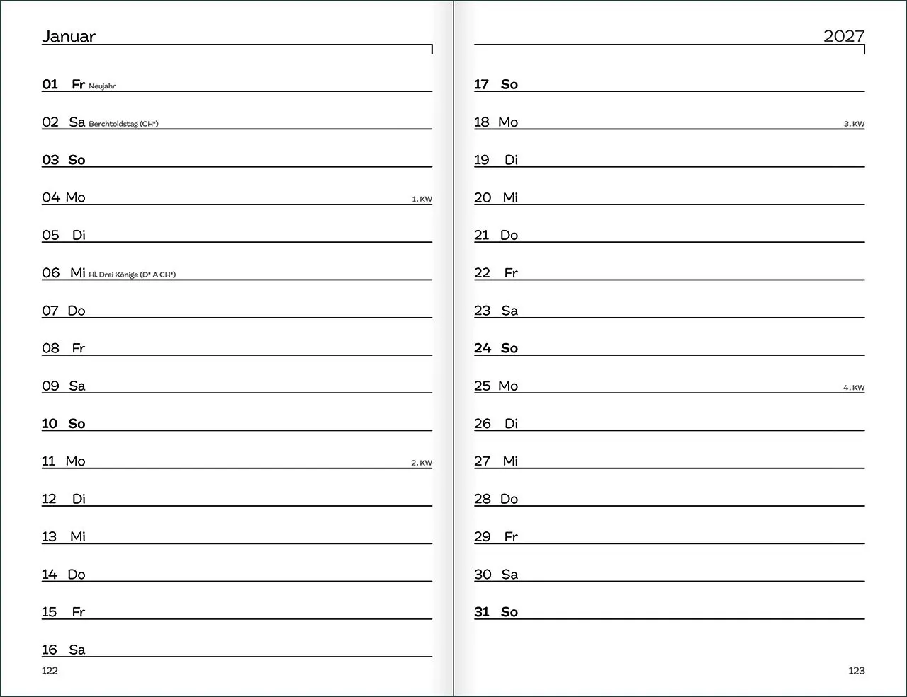 Bild: 9783754894163 | Jahreslosung 2026 | Maxi-Notice | Kalender | Mit Lesebändchen | 192 S.