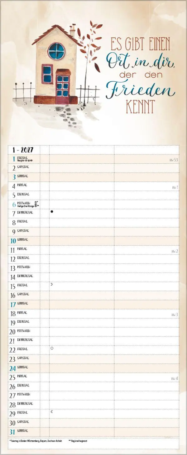 Bild: 9783819304163 | Selfcare - My Timer 2027 | Verlag Korsch | Kalender | 14 S. | Deutsch