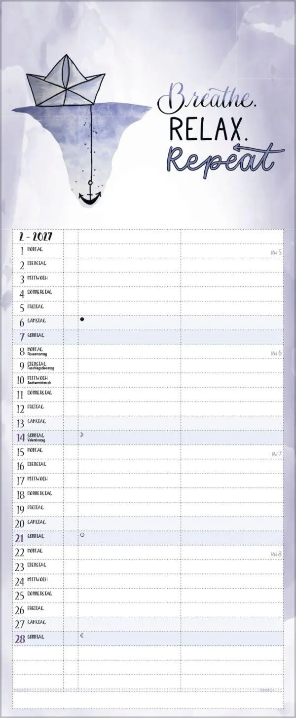 Bild: 9783819304163 | Selfcare - My Timer 2027 | Verlag Korsch | Kalender | 14 S. | Deutsch