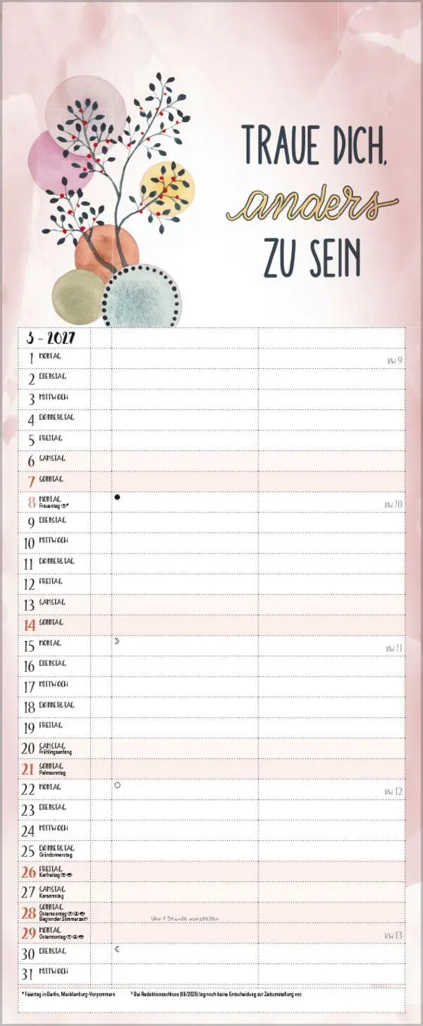 Bild: 9783819304163 | Selfcare - My Timer 2027 | Verlag Korsch | Kalender | 14 S. | Deutsch