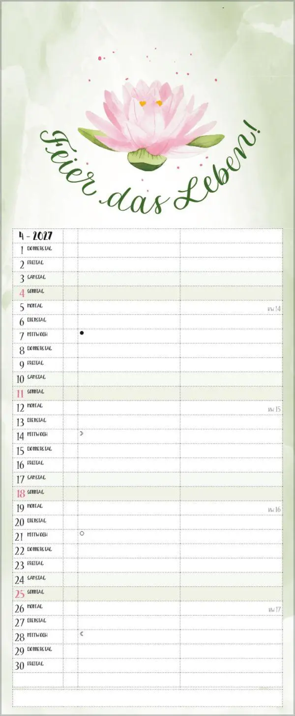 Bild: 9783819304163 | Selfcare - My Timer 2027 | Verlag Korsch | Kalender | 14 S. | Deutsch