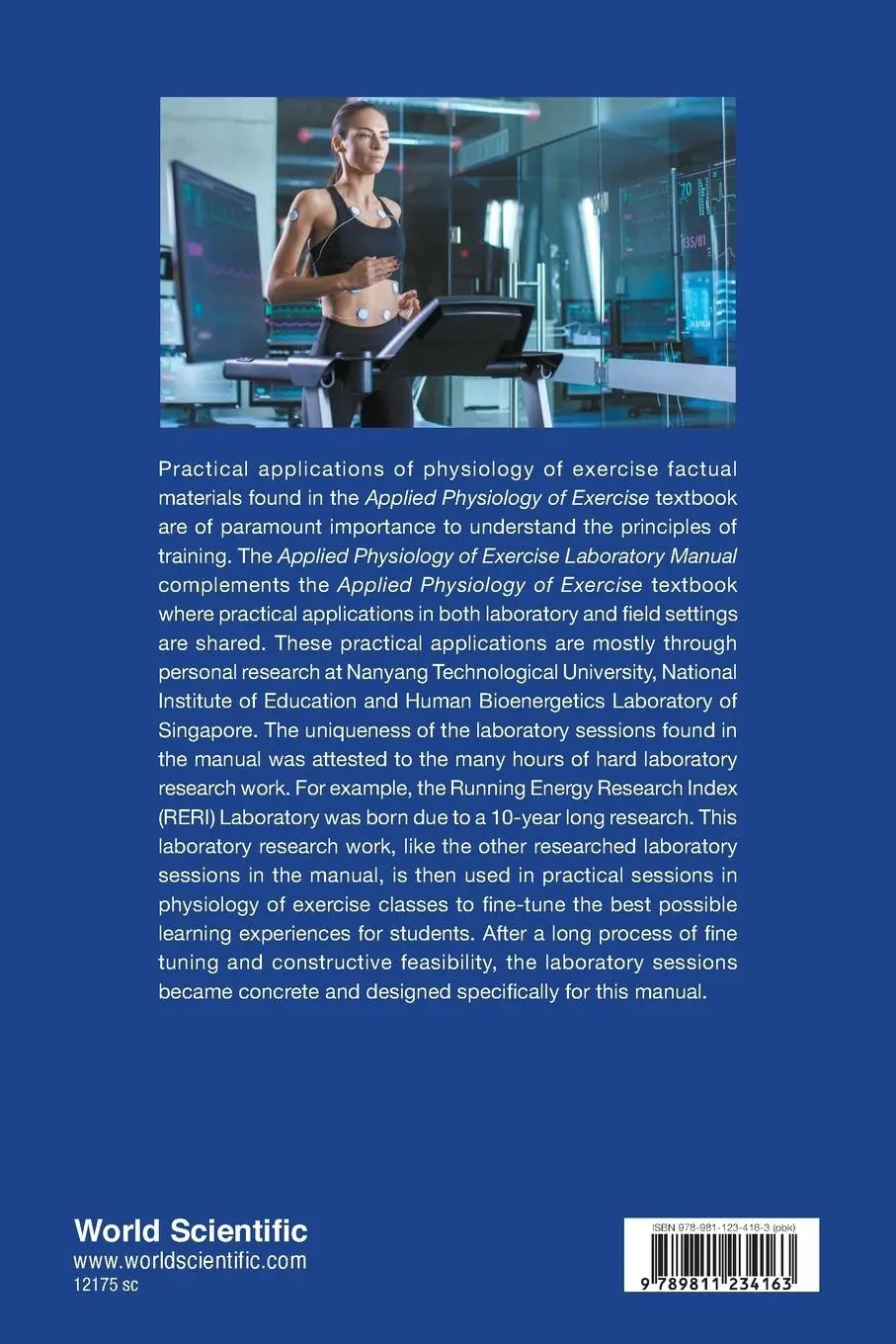 Rückseite: 9789811234163 | APPLIED PHYSIOLOGY OF EXERCISE LABORATORY MANUAL | Balasekaran G