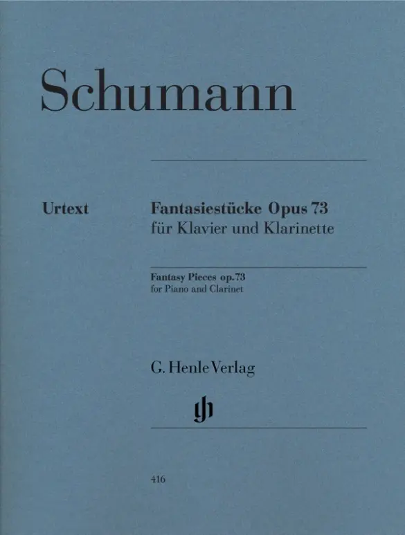 Cover: 9790201804163 | Robert Schumann - Fantasiestücke op. 73 für Klavier und Klarinette