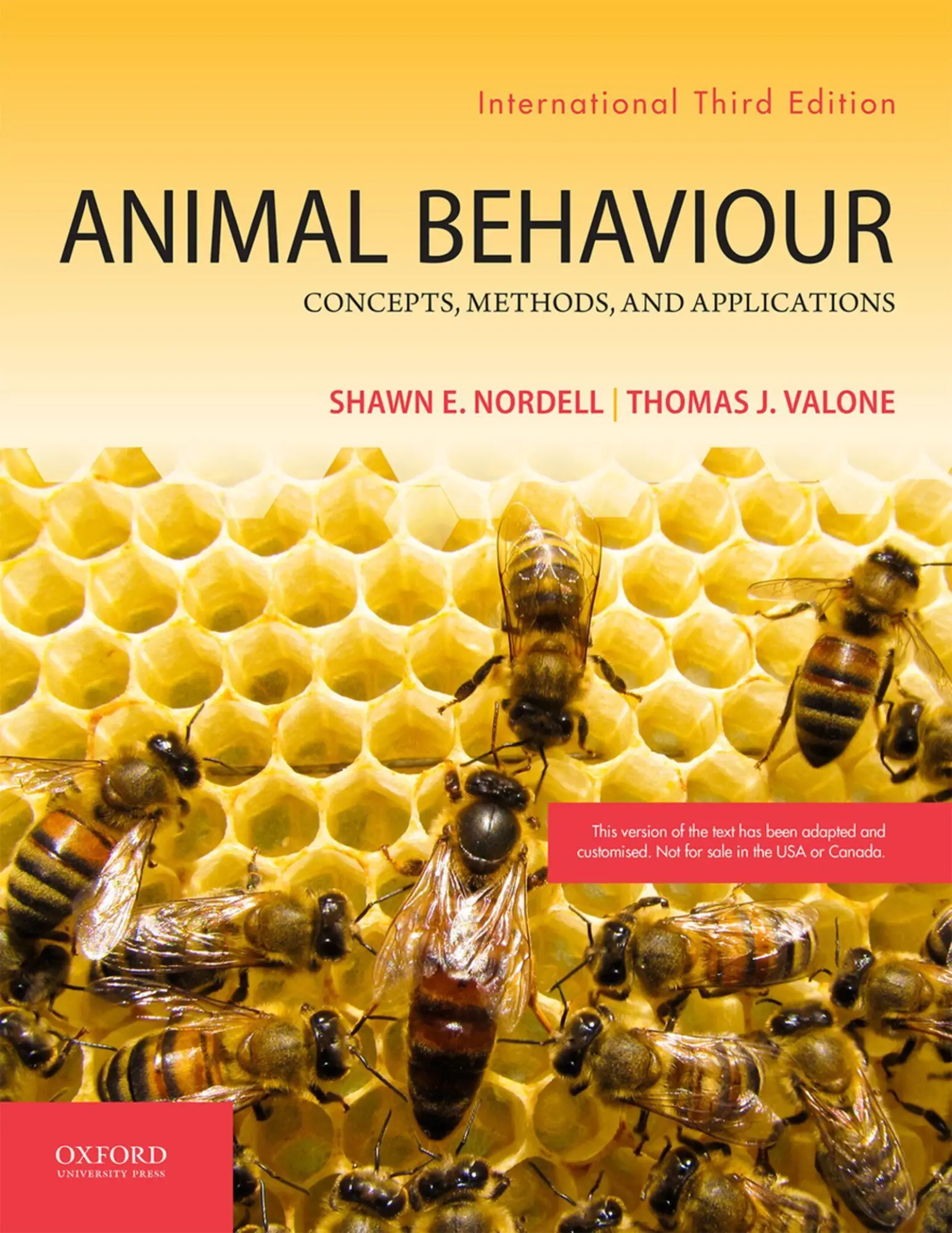 Cover: 9780190924263 | Animal Behavior | Concepts, Methods, and Applications | Taschenbuch