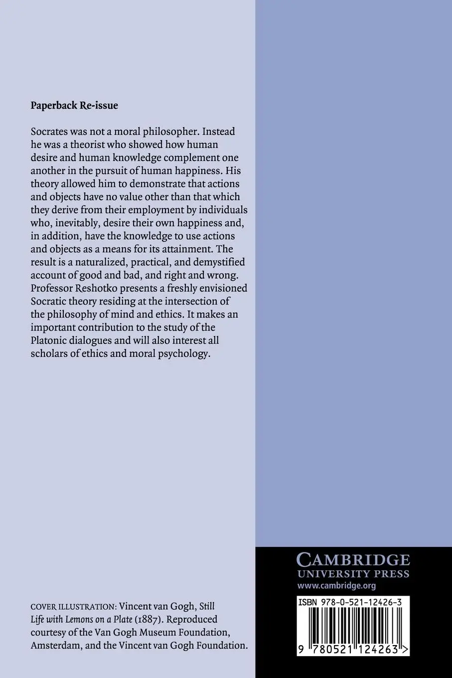 Rückseite: 9780521124263 | Socratic Virtue | Making the Best of the Neither-Good-Nor-Bad | Buch