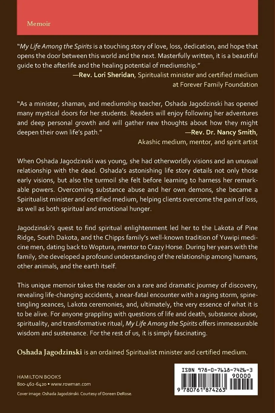 Rückseite: 9780761874263 | My Life Among the Spirits | A Memoir | Oshada Jagodzinski | Buch