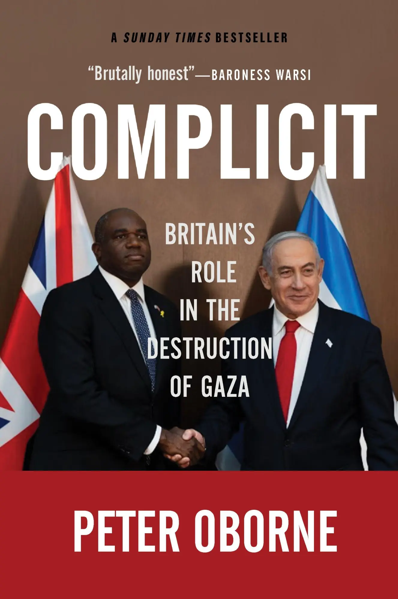 Cover: 9781682194263 | Complicit | Britain's Role in the Destruction of Gaza | Peter Oborne