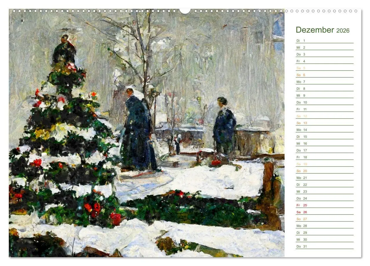 Bild: 9783457574263 | Malerische Gärten - Im Stile des Impressionismus (Wandkalender 2026...