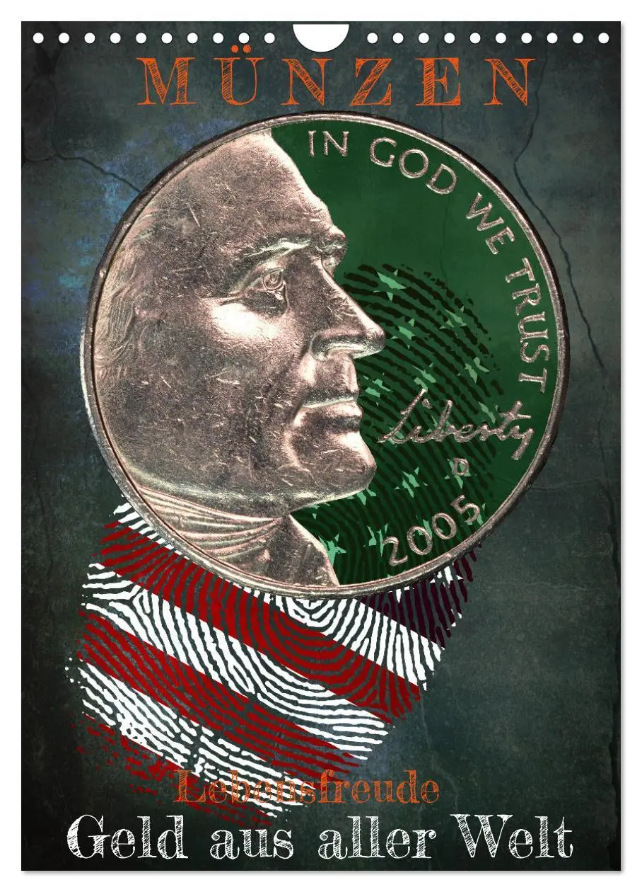 Cover: 9783516354263 | Münzen - Geld aus aller Welt (Wandkalender 2026 DIN A4 hoch),...