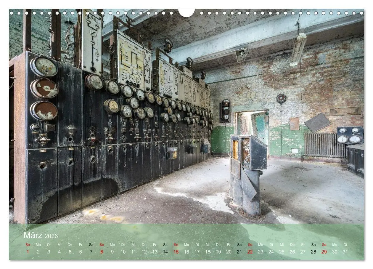 Bild: 9783516664263 | Betrieb eingestellt - Industrieruinen in Europa (Wandkalender 2026...