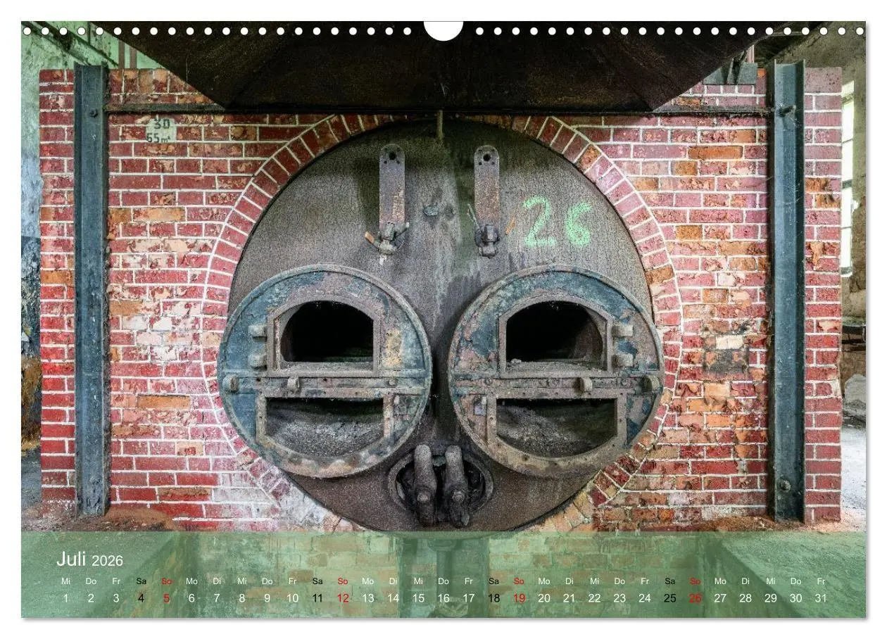 Bild: 9783516664263 | Betrieb eingestellt - Industrieruinen in Europa (Wandkalender 2026...