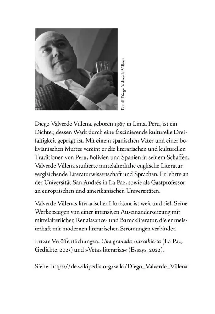 Bild: 9783949774263 | Feuerzungen | Gedichte | Diego Valverde Villena | Buch | 96 S. | 2024