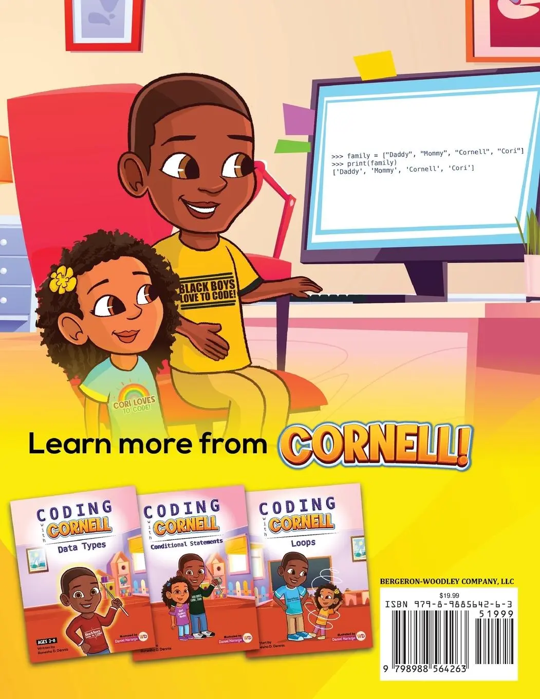 Rückseite: 9798988564263 | Coding with Cornell Lists | Ronesha D. Dennis | Taschenbuch | Englisch