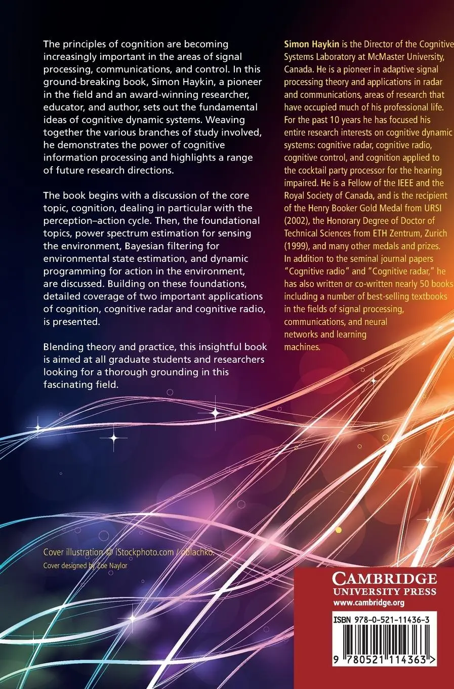 Rückseite: 9780521114363 | Cognitive Dynamic Systems | Simon Haykin | Buch | Englisch | 2012