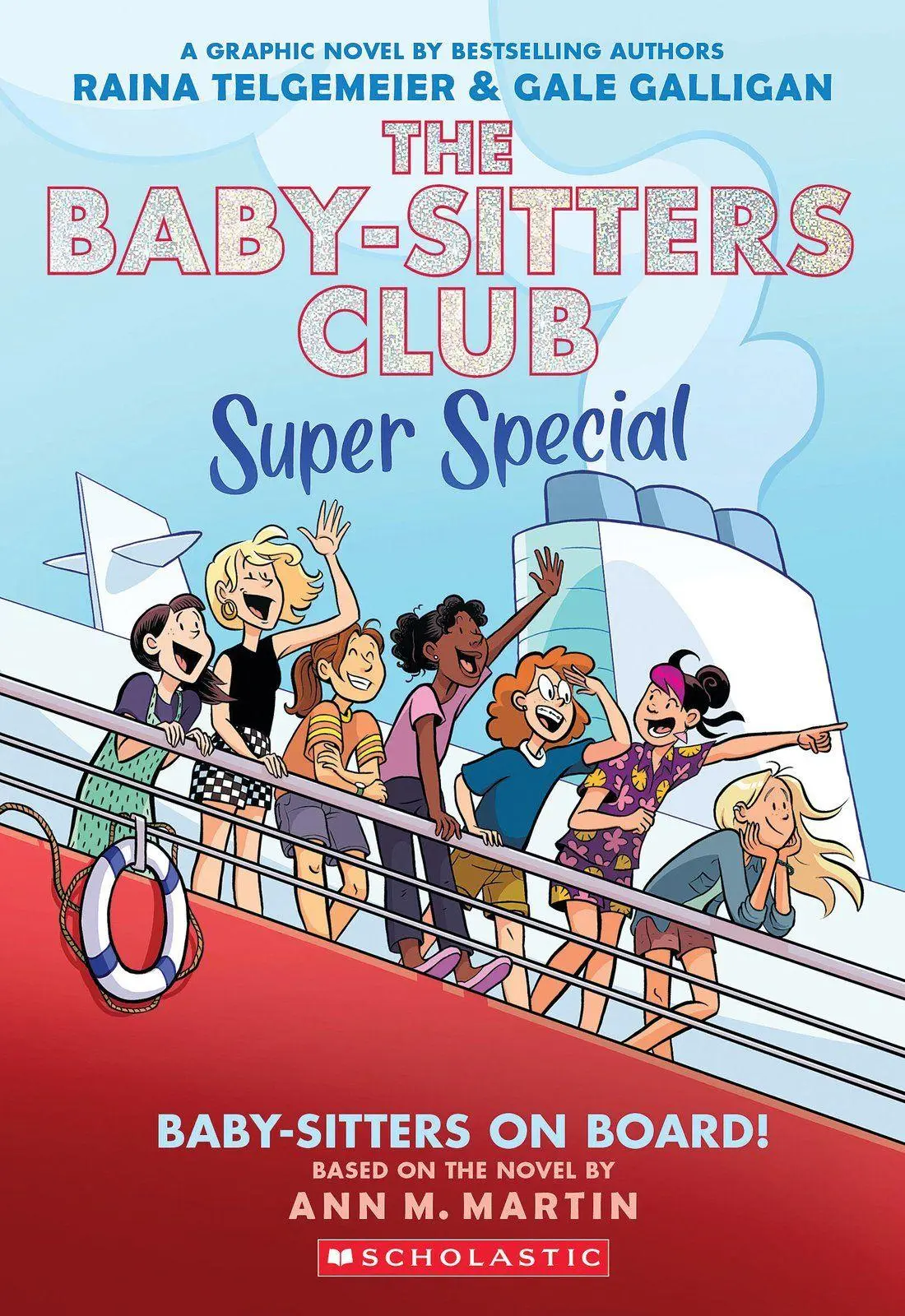 Cover: 9781546174363 | Baby-sitters on Board!: A Graphic Novel (The Baby-sitters Club...