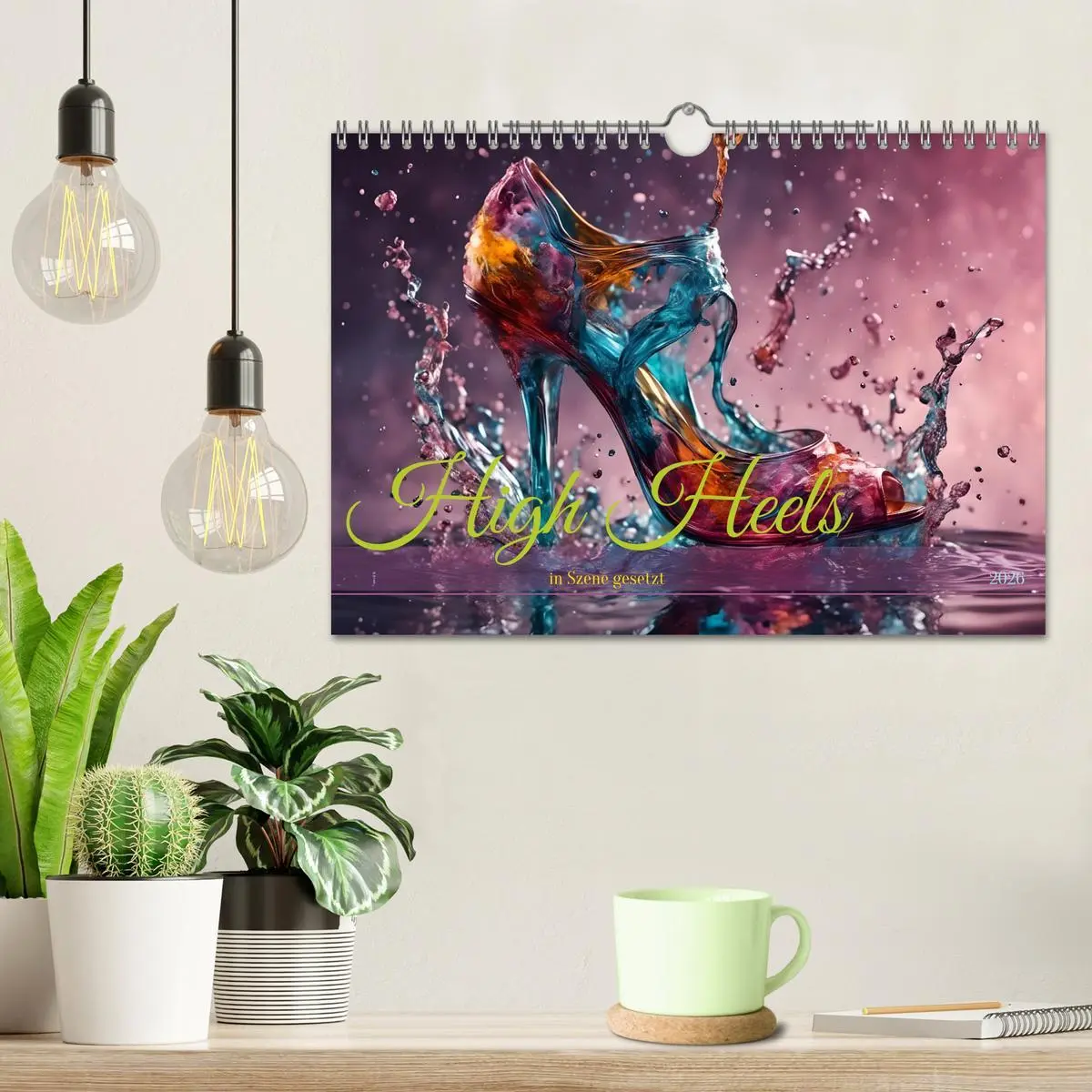 Bild: 9783457324363 | High Heels in Szene gesetzt (Wandkalender 2026 DIN A4 quer),...