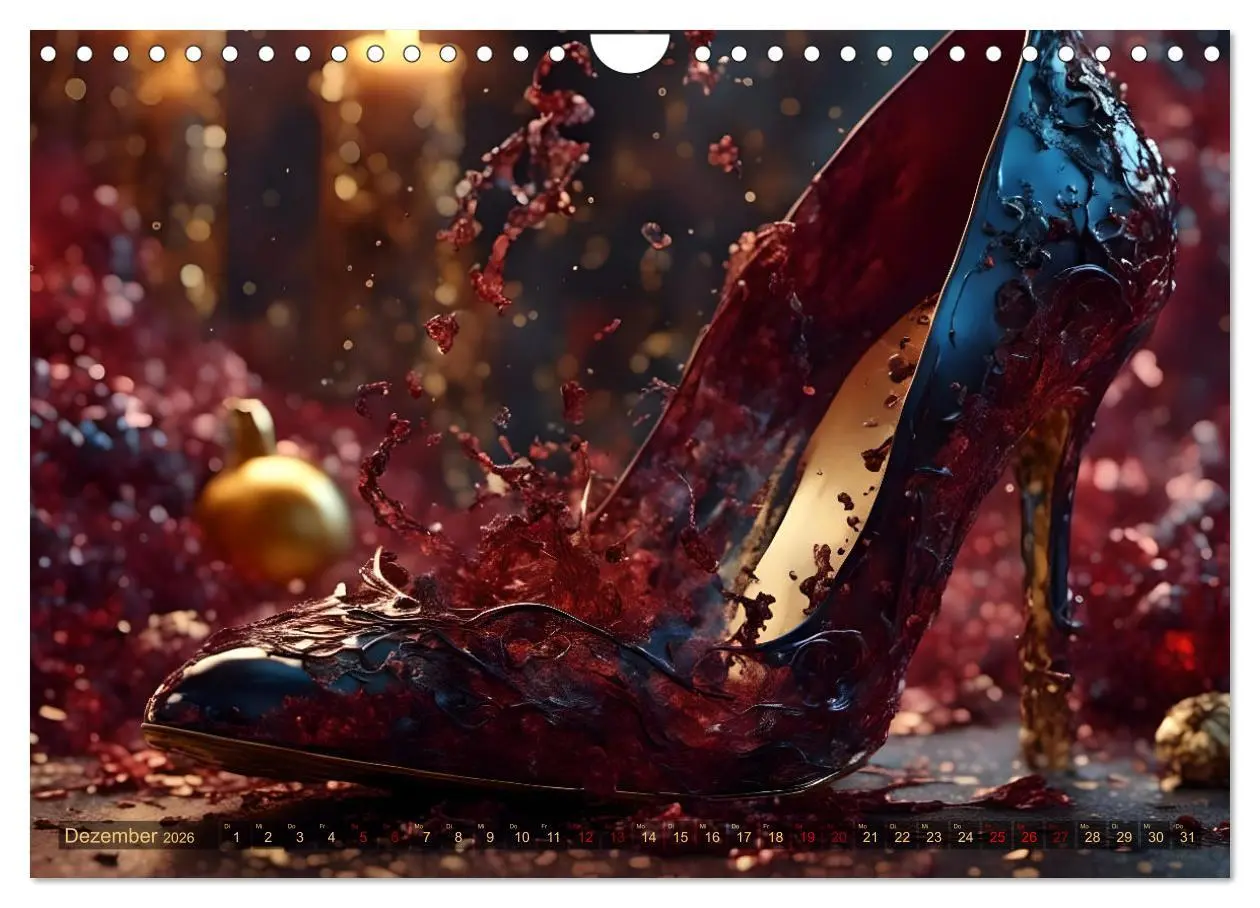 Bild: 9783457324363 | High Heels in Szene gesetzt (Wandkalender 2026 DIN A4 quer),...