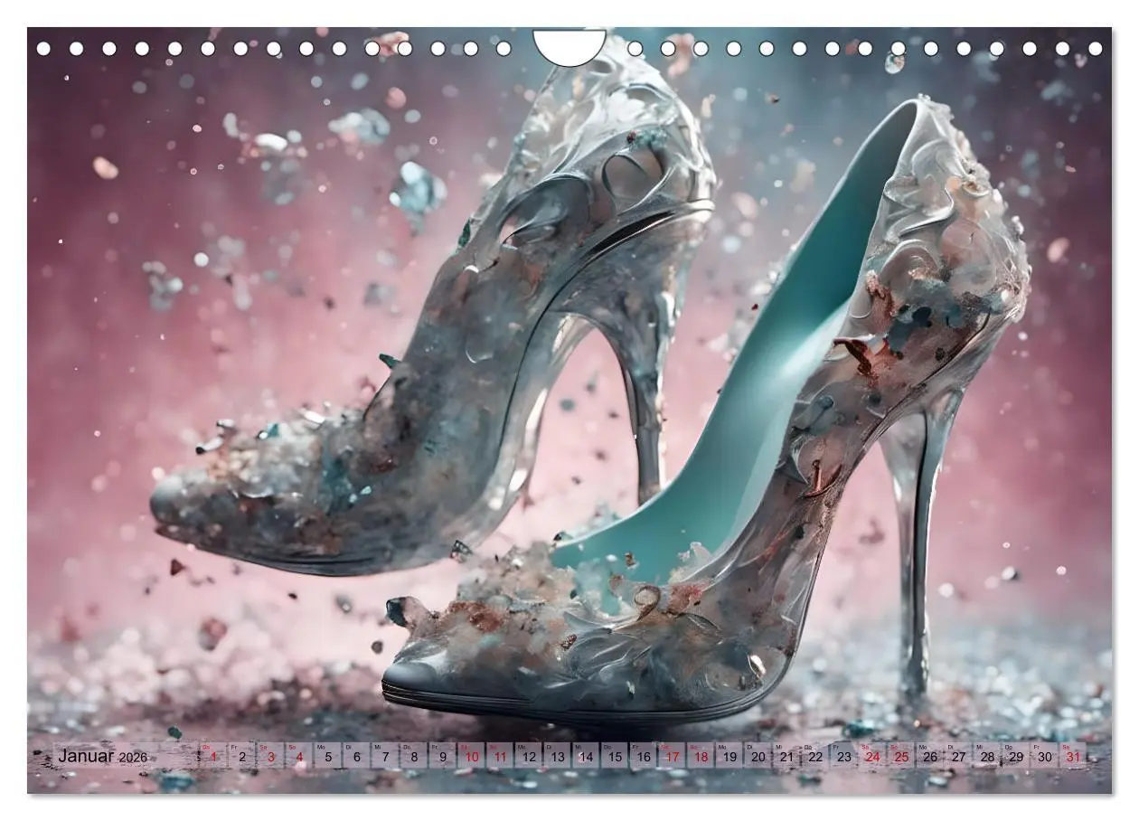 Bild: 9783457324363 | High Heels in Szene gesetzt (Wandkalender 2026 DIN A4 quer),...