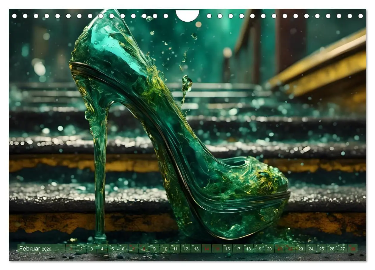 Bild: 9783457324363 | High Heels in Szene gesetzt (Wandkalender 2026 DIN A4 quer),...