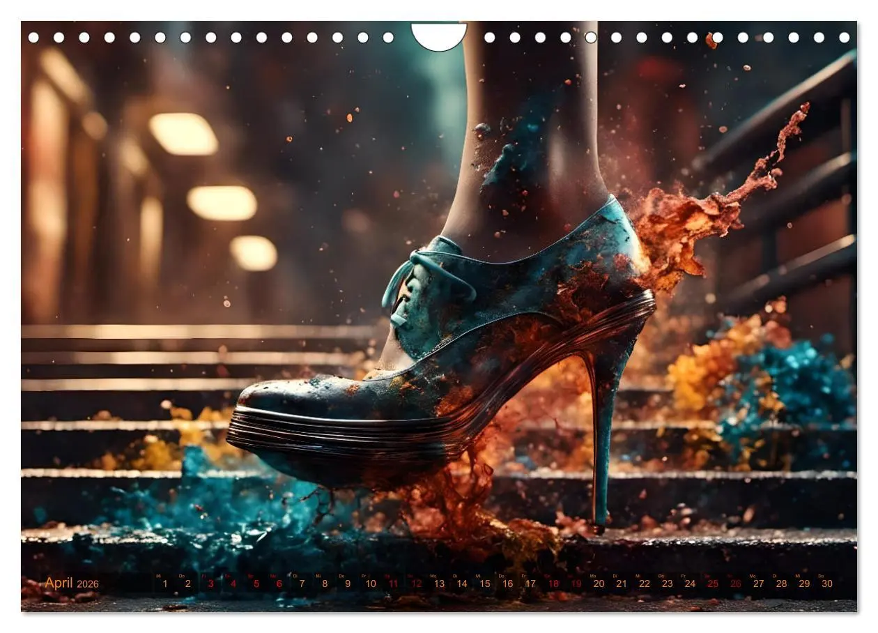 Bild: 9783457324363 | High Heels in Szene gesetzt (Wandkalender 2026 DIN A4 quer),...