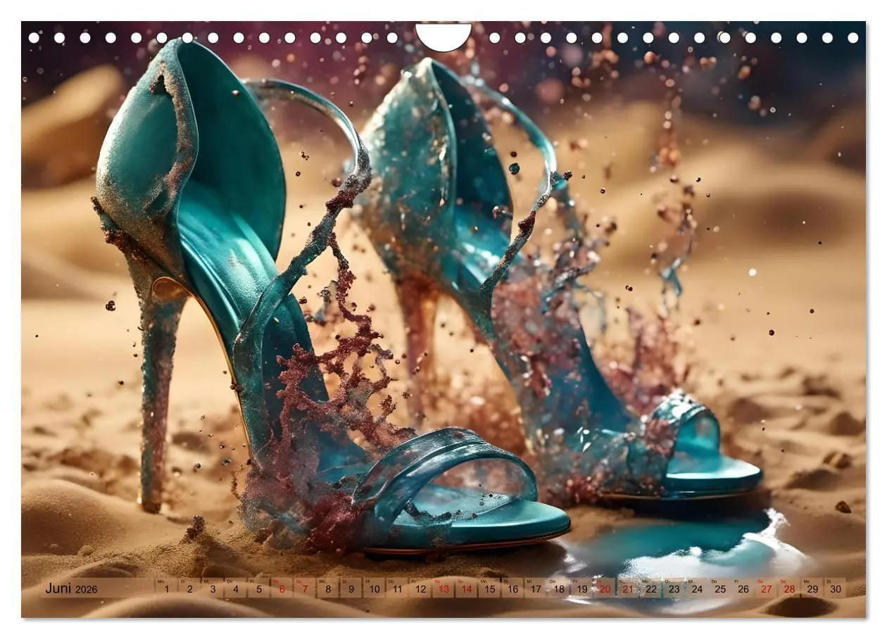 Bild: 9783457324363 | High Heels in Szene gesetzt (Wandkalender 2026 DIN A4 quer),...