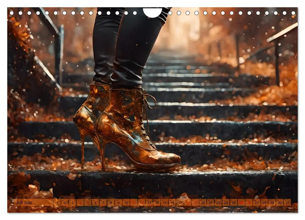 Bild: 9783457324363 | High Heels in Szene gesetzt (Wandkalender 2026 DIN A4 quer),...