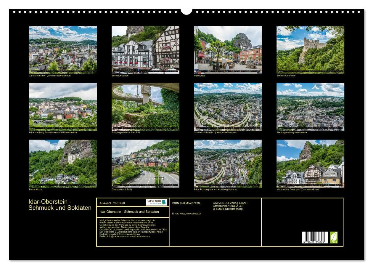 Bild: 9783457874363 | Idar-Oberstein - Schmuck und Soldaten (Wandkalender 2026 DIN A2...