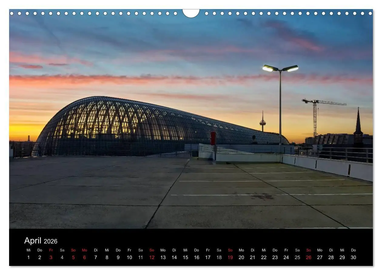 Bild: 9783516034363 | Köln bei Nacht - dunkelbunte Stadt (Wandkalender 2026 DIN A3 quer),...