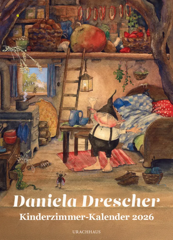 Cover: 9783825154363 | Kinderzimmer-Kalender 2026 »Wichtelwelten« | Daniela Drescher | 2026
