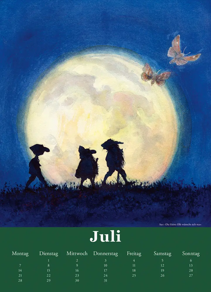 Bild: 9783825154363 | Kinderzimmer-Kalender 2026 »Wichtelwelten« | Daniela Drescher | 2026