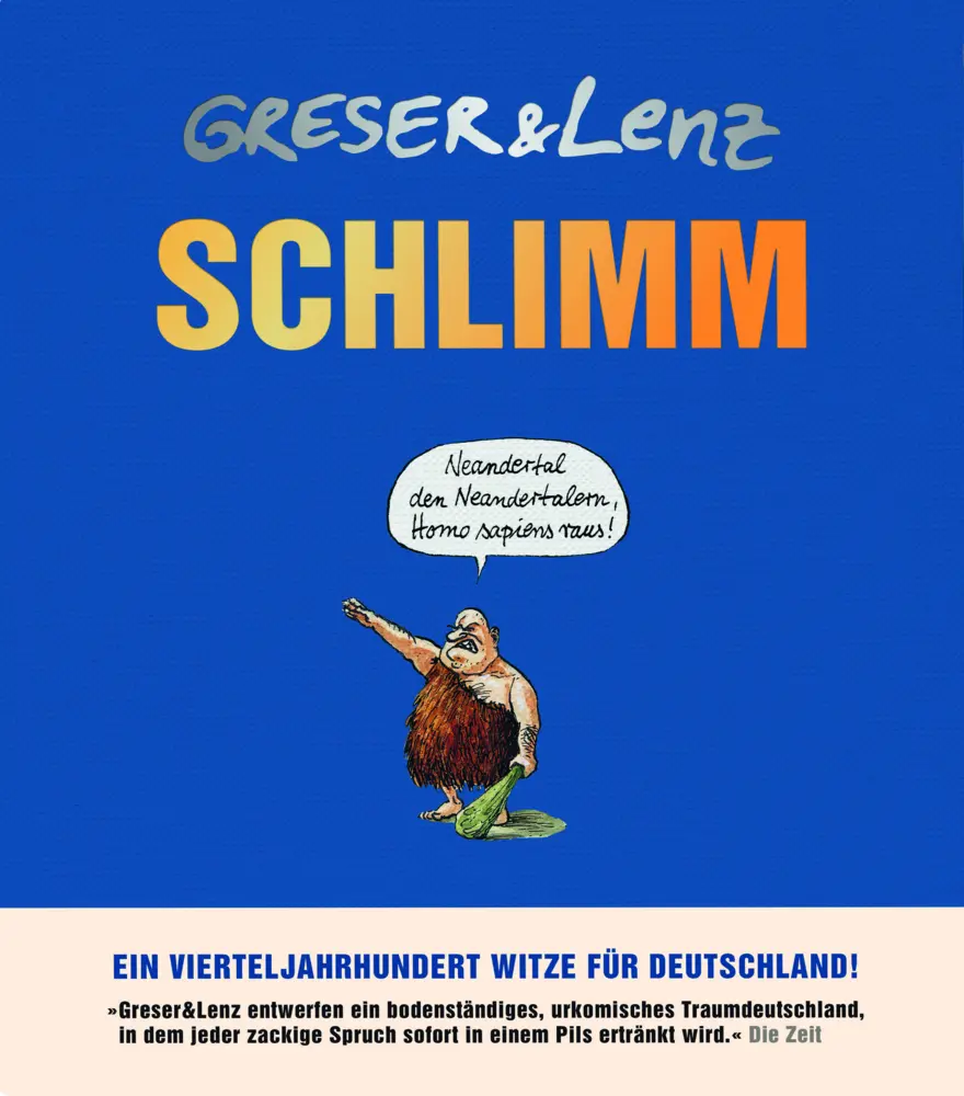 Cover: 9783956144363 | Schlimm | Ein Vierteljahrhundert Witze für Deutschland | Buch | 704 S.