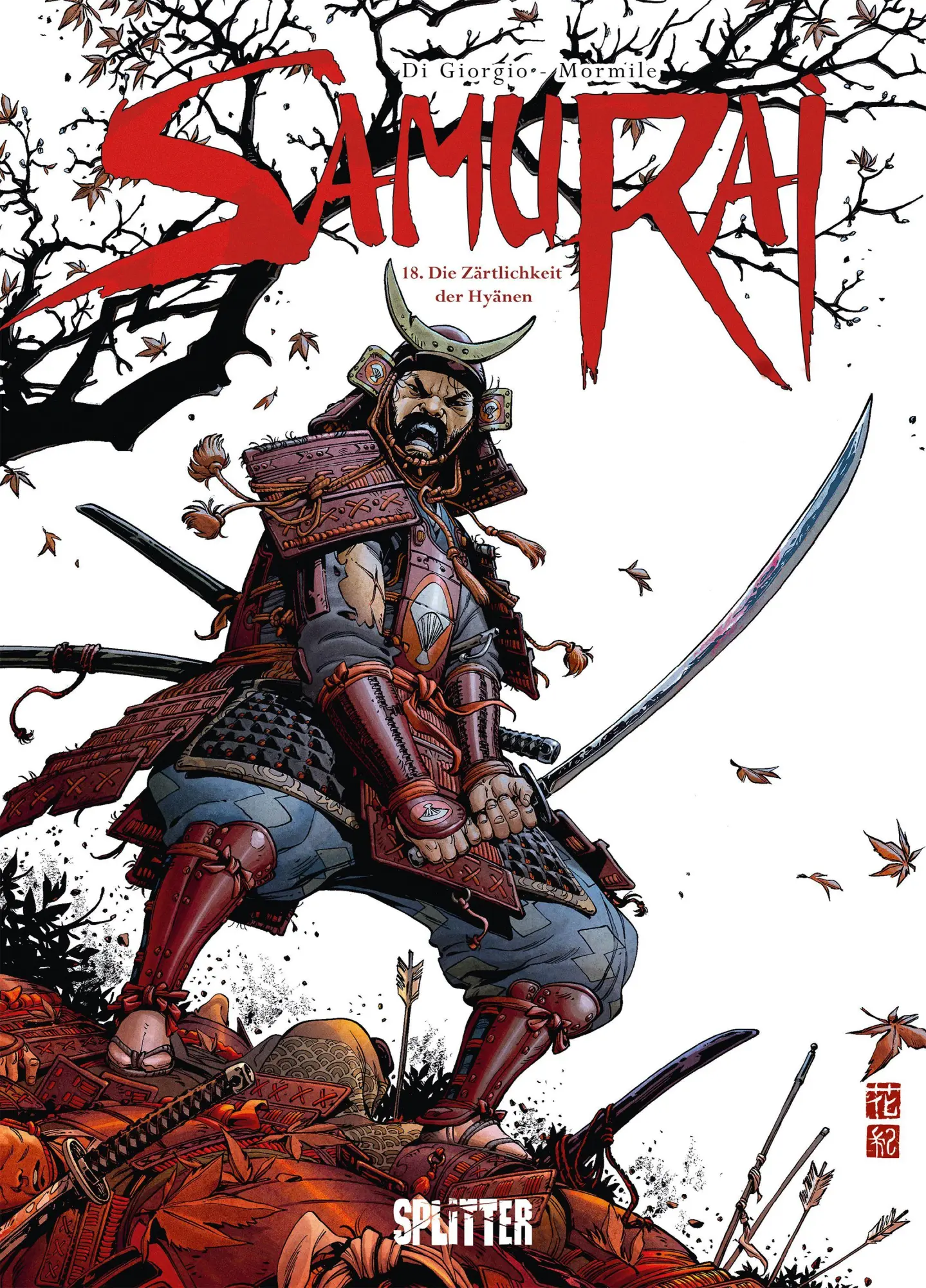 Cover: 9783987214363 | Samurai. Band 18 | Die Zärtlichkeit der Hyänen | Giorgio | Buch | 2026