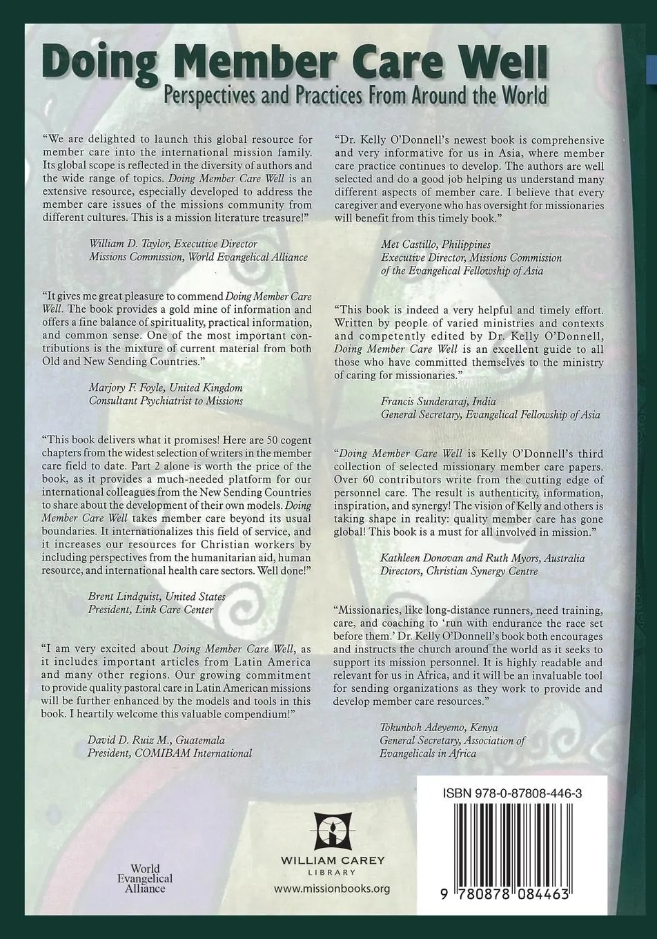 Rückseite: 9780878084463 | Doing Member Care Well | Kelly O'Donnell | Taschenbuch | Englisch