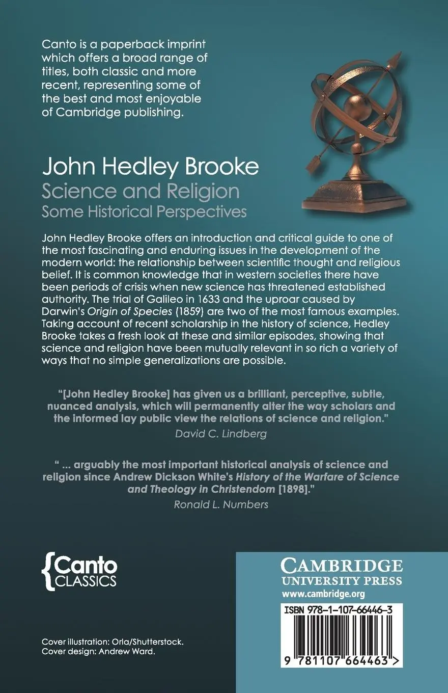 Rückseite: 9781107664463 | Science and Religion | John Hedley Brooke | Taschenbuch | Englisch