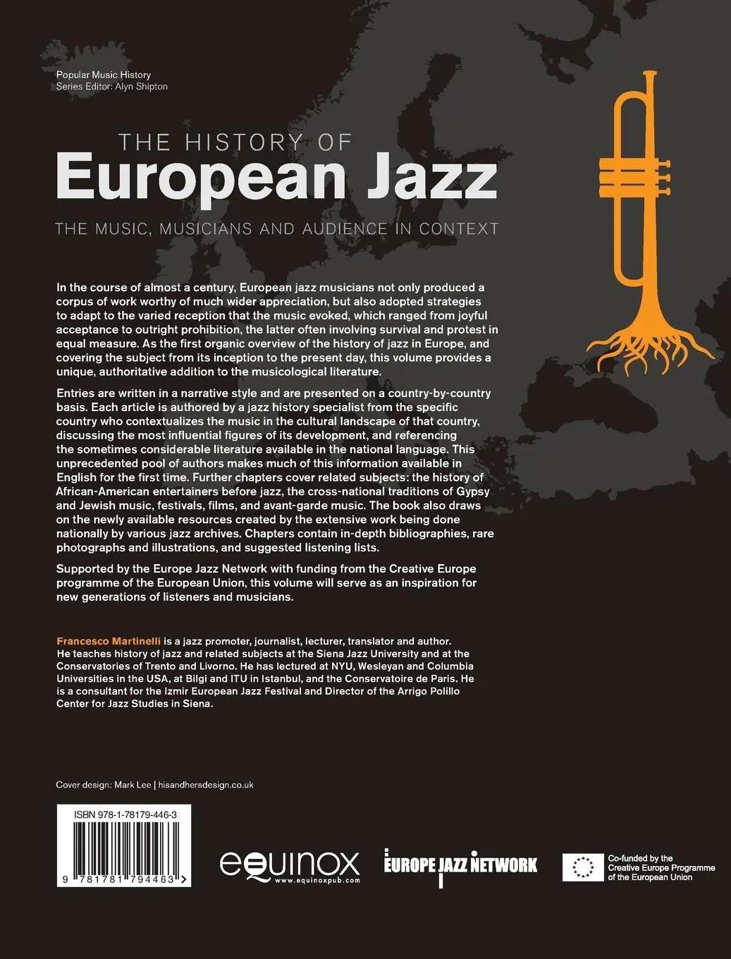 Rückseite: 9781781794463 | The History of European Jazz | Francesco Martinelli | Buch | Gebunden