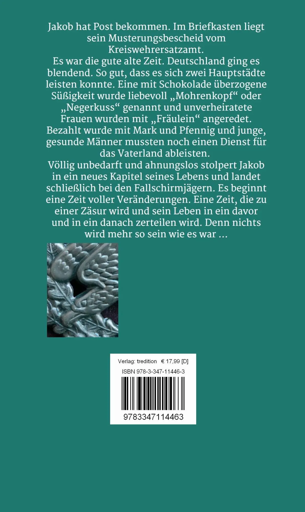Rückseite: 9783347114463 | Als Jakob vom Himmel fiel | Peter Fuhl | Buch | 216 S. | Deutsch