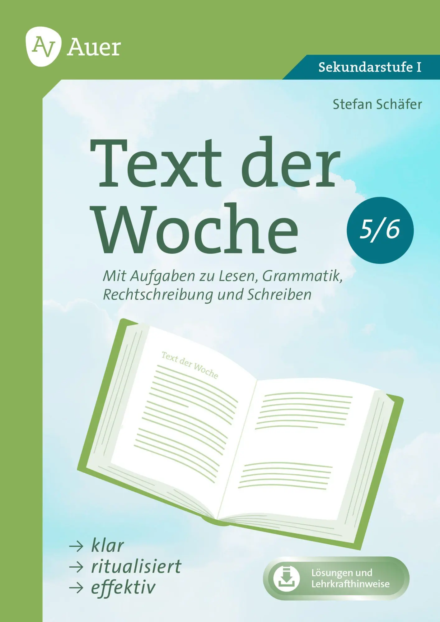 Cover: 9783403094463 | Text der Woche Klassen 5-6 | Bundle | 1 Broschüre | Deutsch | 2026