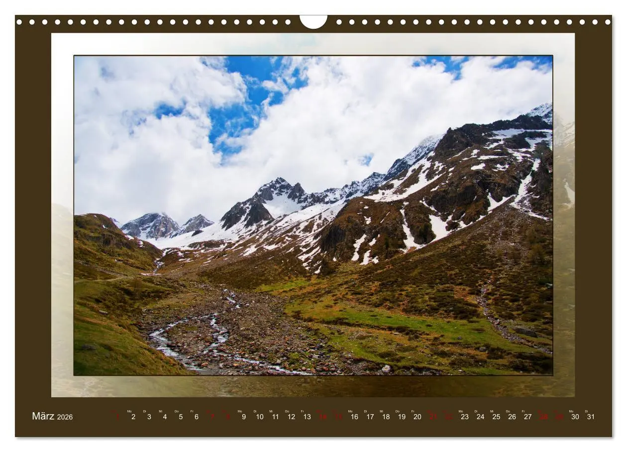 Bild: 9783457864463 | Das vergessene Tal. Schnalstal - Val Senales (Wandkalender 2026 DIN...