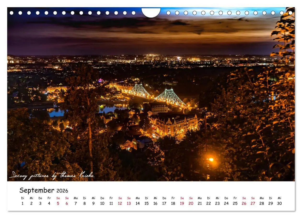 Bild: 9783457934463 | Dresden 2026 - Saxony Pictures by Thomas Kriehn (Wandkalender 2026...