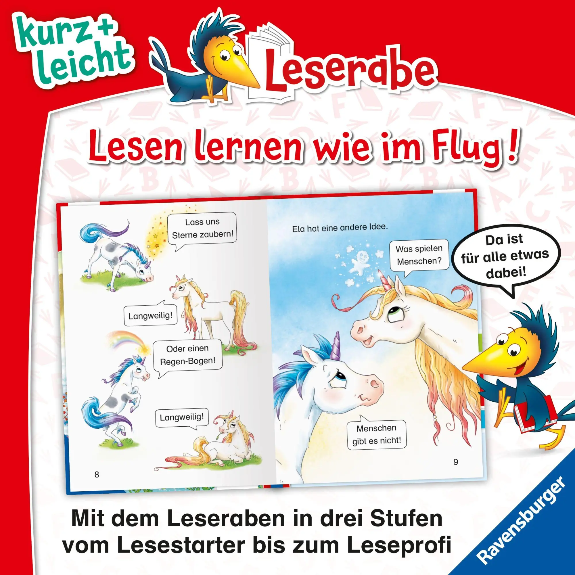 Bild: 9783473464463 | Leserabe 1. Lesestufe Kurz und leicht - Das Einhorn und der...