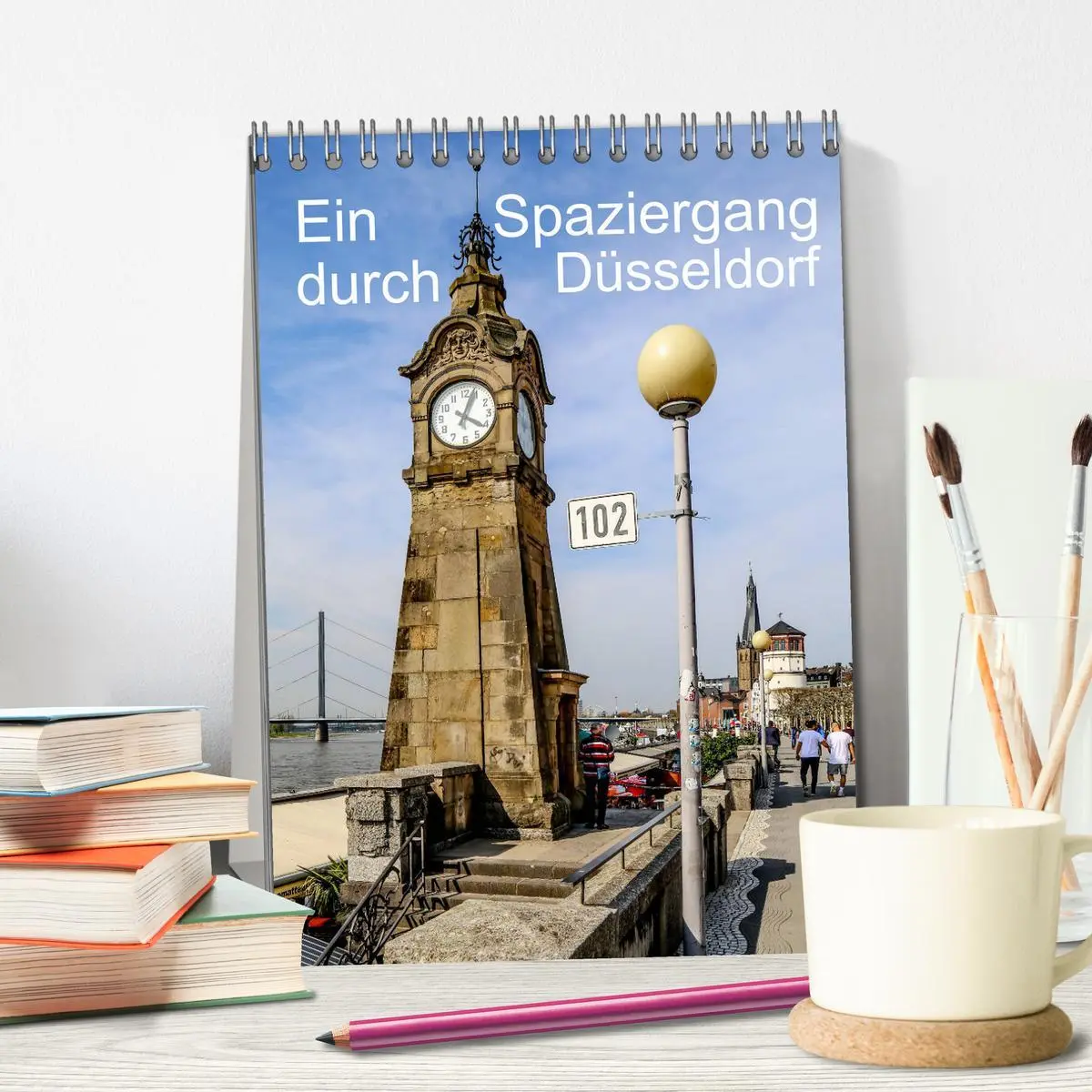 Bild: 9783516404463 | Ein Spaziergang durch Düsseldorf (Tischkalender 2026 DIN A5 hoch),...