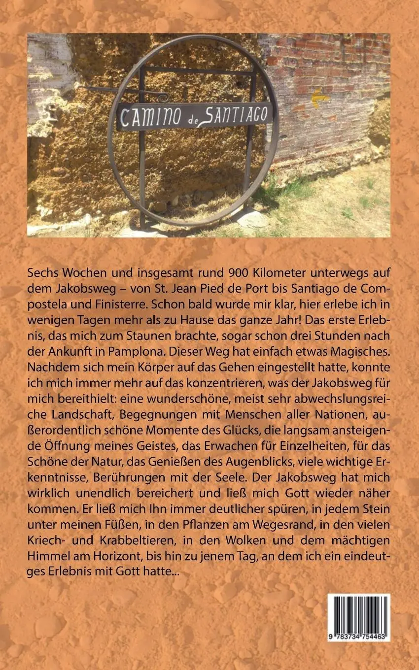 Rückseite: 9783734754463 | Ich traf Gott auf dem Jakobsweg | Wolfgang Hatzis | Taschenbuch | 2015