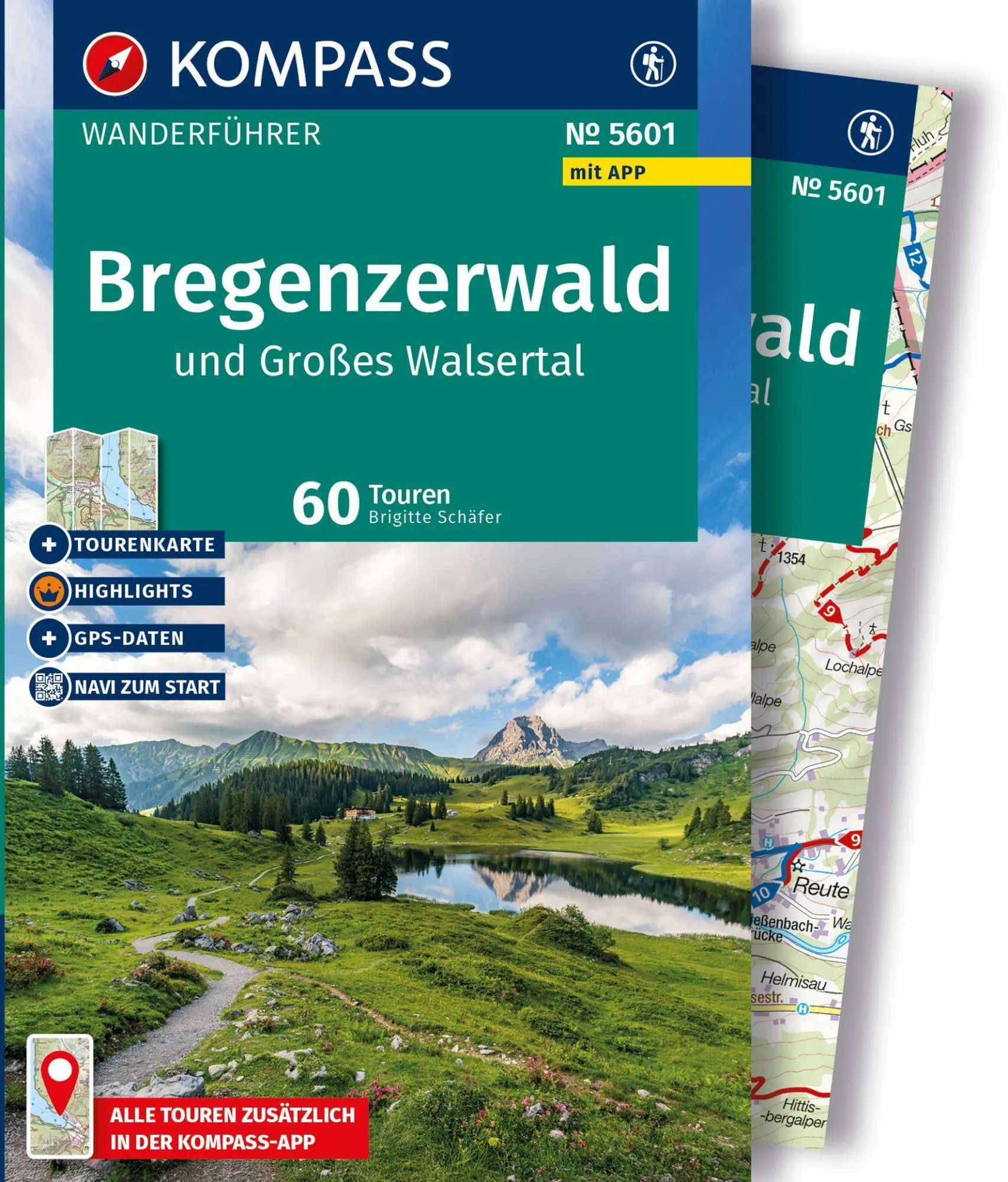 Cover: 9783991544463 | KOMPASS Wanderführer Bregenzerwald und Großes Walsertal, 60 Touren...