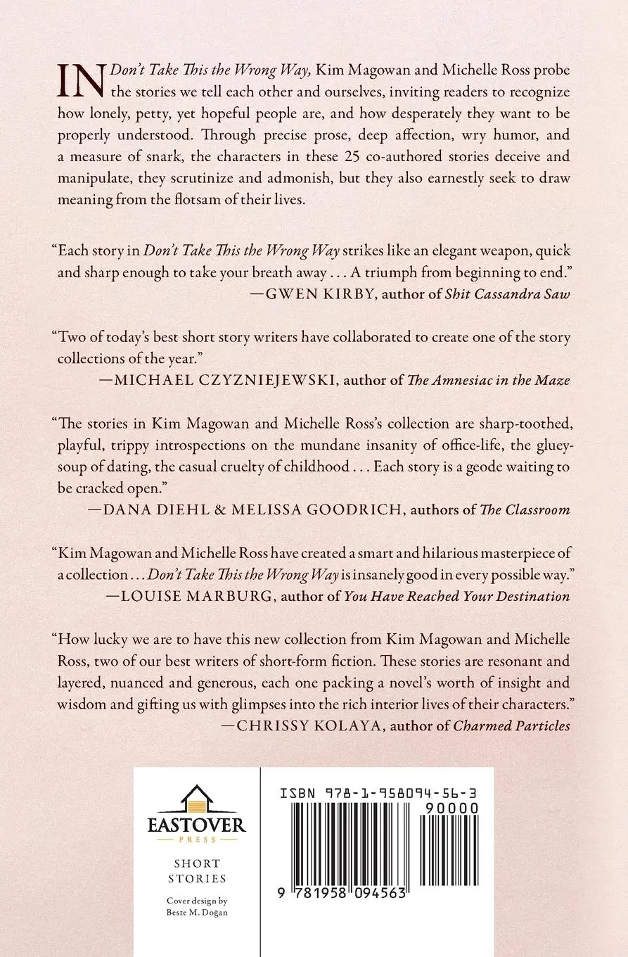 Rückseite: 9781958094563 | Don't Take This The Wrong Way | Kim Magowan (u. a.) | Taschenbuch