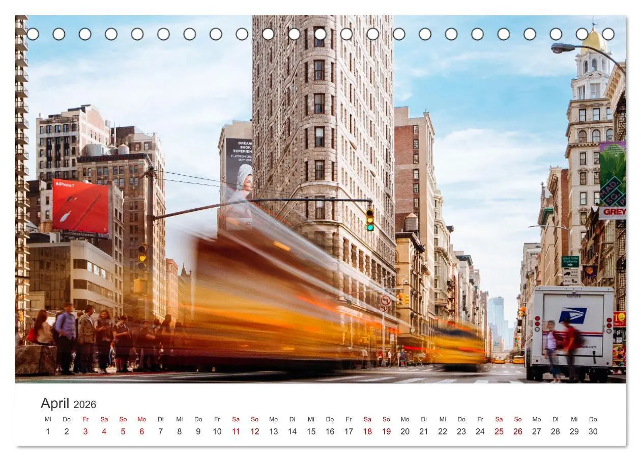 Bild: 9783457614563 | Über den Wolken in New York (Tischkalender 2026 DIN A5 quer),...