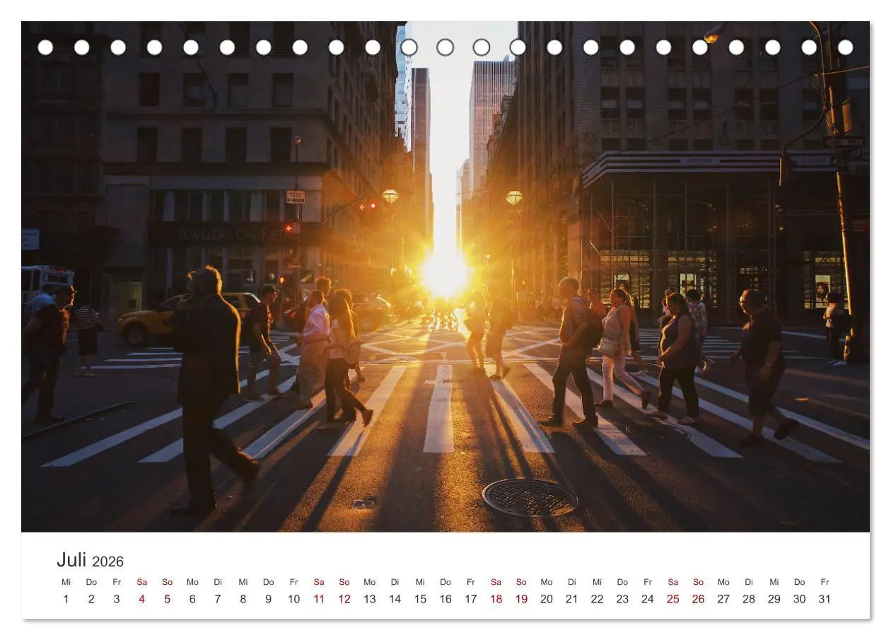 Bild: 9783457614563 | Über den Wolken in New York (Tischkalender 2026 DIN A5 quer),...