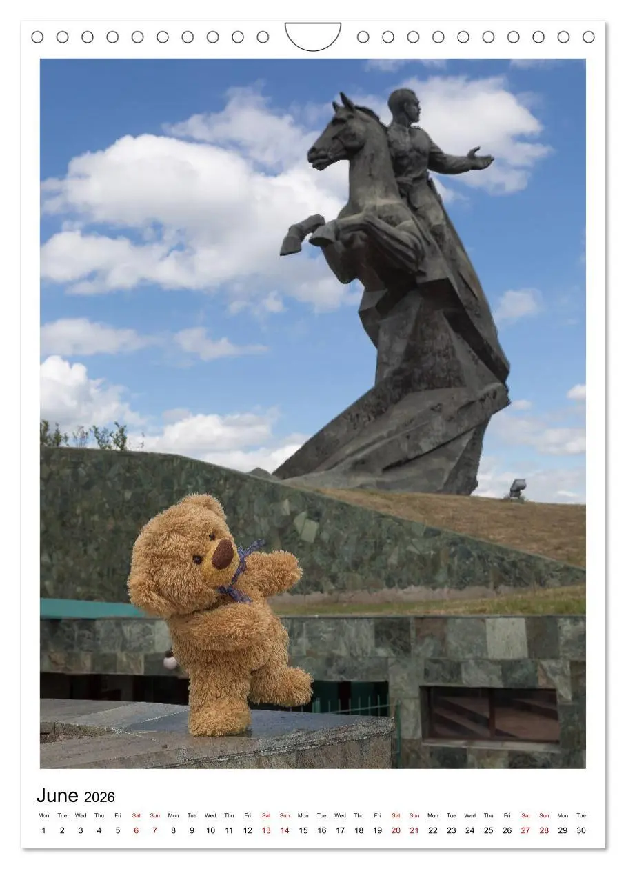 Bild: 9783516564563 | Travelling Teddy Cuba Edition 2026 (Wall Calendar 2026 DIN A4...