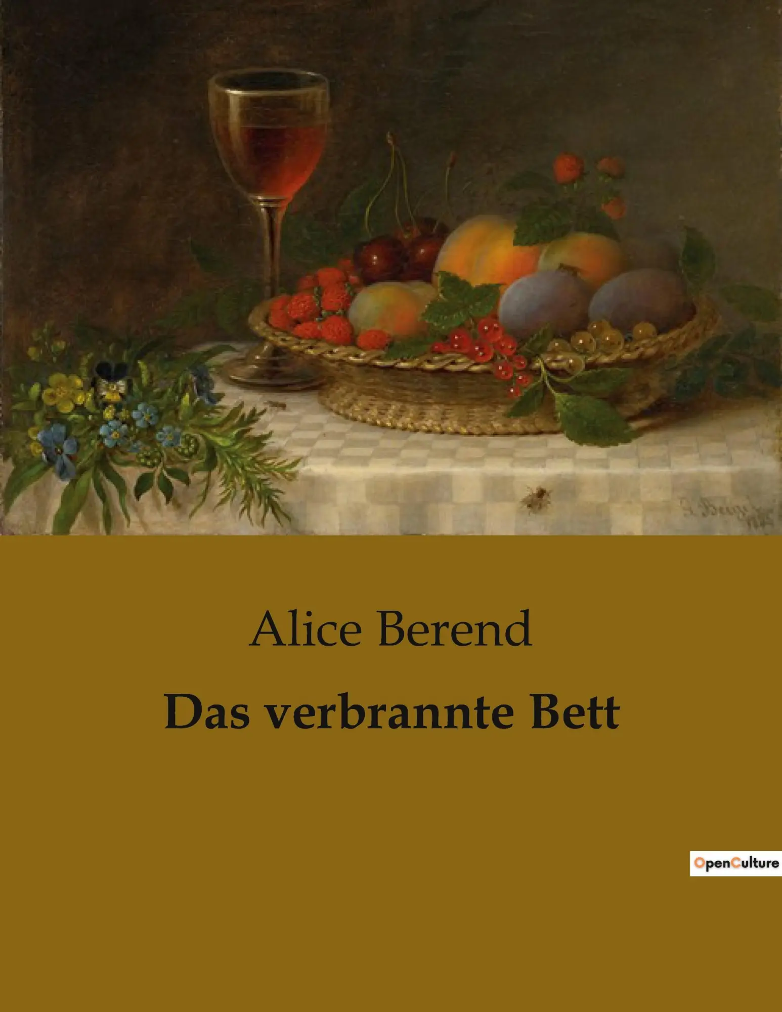 Cover: 9791041904563 | Das verbrannte Bett | Alice Berend | Taschenbuch | 76 S. | Deutsch