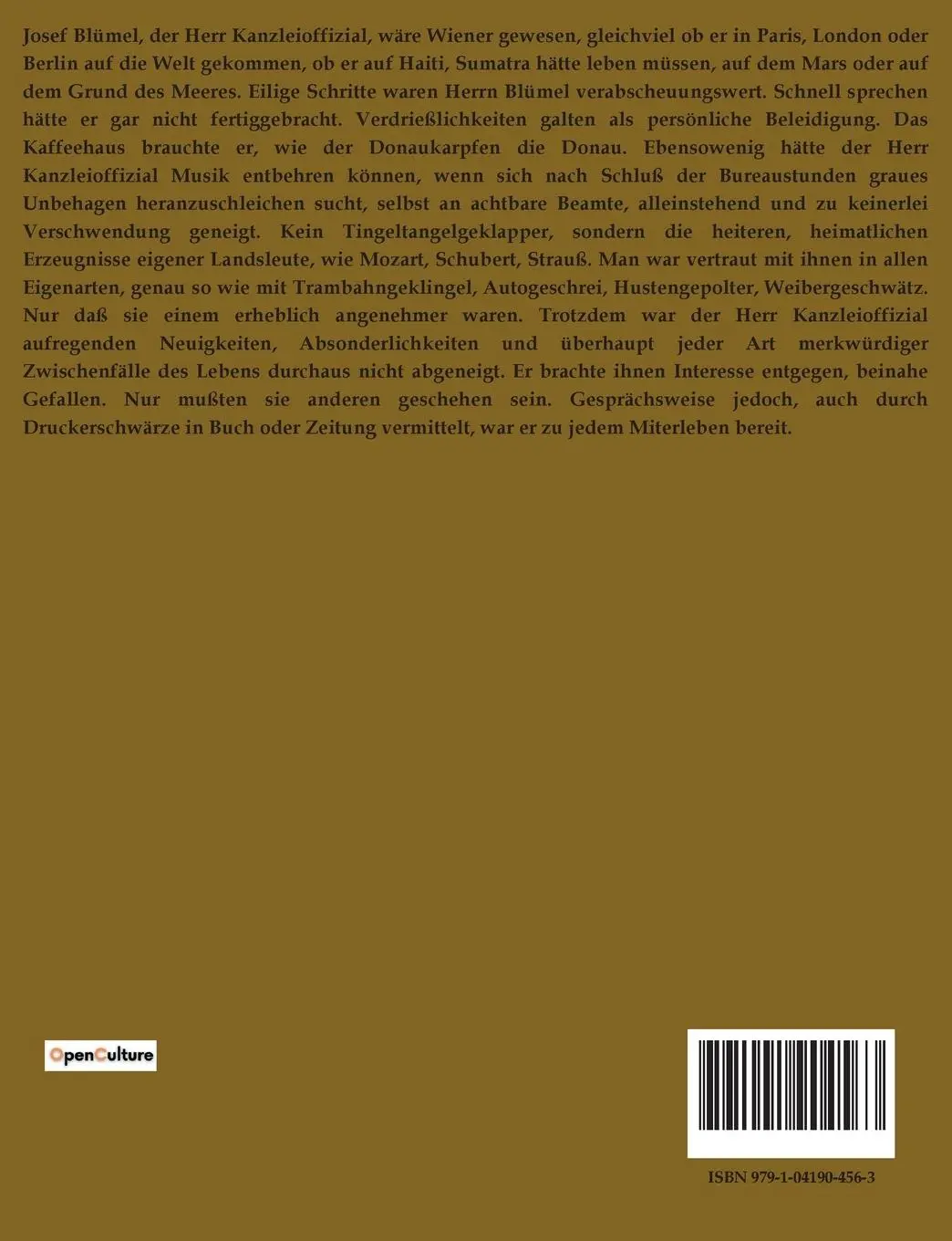Rückseite: 9791041904563 | Das verbrannte Bett | Alice Berend | Taschenbuch | 76 S. | Deutsch